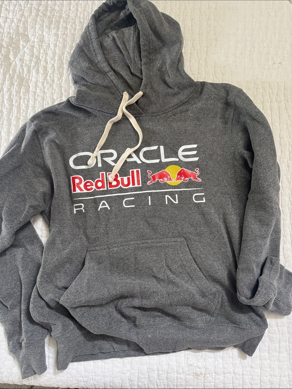 Oracle Red Bull Racing Gray Hoodie